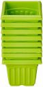 Gardens Need 100% Virgin Plastic Super Pot-04 | Set of 8 Planter, (7cm x 11cm x 9cm, Lemon Green)...