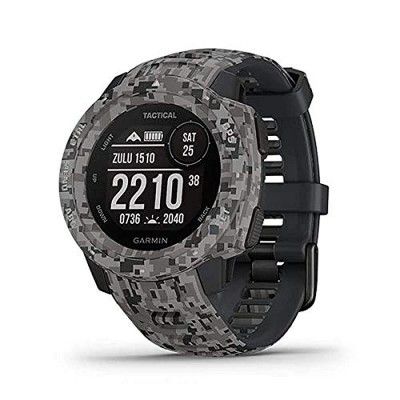 Garmin Instinct Tactical Camo Graphite Carbon-Graphite Watch 