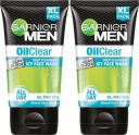 GARNIER Oil Clear Facewash - Oil Control Deep Cleansing Facewash For Men, 150gm (Pack of 2) Face Wash  (300 g)...