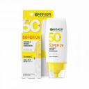 Garnier Super UV Invisible Serum Sunscreen SPF 50 PA++++ UVA/B for Broad Spectrum | For All Skin Types (Oily, Dry, Acne-prone) - 30ml...