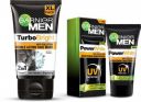 GARNIER (Johns Skincare Essentials | Turbo Bright Facewash, 150 gm + Power White Moisturiser, 40 gm ) (Pack of 2) (190 g)...