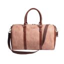Gauge Machine Unisex Faux Leather Stylish Weave Duffle Bag (Nude_GMDFB0122203APT)...