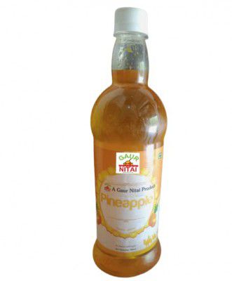 Gaur Nitai Pineapple Sharbat