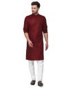GauriLaxmi Enterprise Mens Cotton Blend Kurta Only...