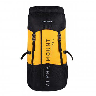 Gear Alphamount 48L Large Water Resistant Trekking 4 Compartment Rucksack