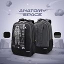 Gear Anatomy Space 19"/38L Large Water Resistant School Bag...