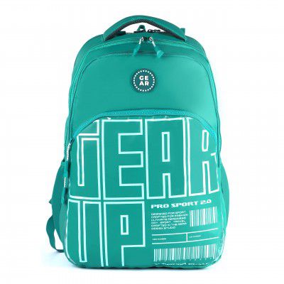 Gear ARISE 40L Water Resistant School Bag with Sternum Strap/Casual Backpack/Daypack/College Bag for Boys/Girls/ Men/Women (Green)