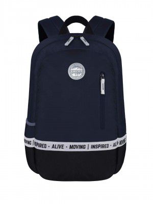 Gear Bomberecostatement 22L Water Resistant School Bag/College Bag/Backpack For Men/Women - India Ink