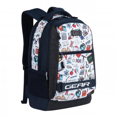 Gear Calculus 34L Large Water Resistant School Bag