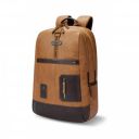 Gear Classic 6 18"/31L Antitheft Large Faux Leather Water Resistant Laptop Backpack (Tan-Brown)...