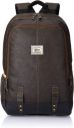 Gear Classic Anti Theft Faux Leather 16 inch Brown Laptop Backpack (LBPCLSLTH0201)(14 cms)...