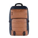 Gear DOUBLE DECKER 31L Water Resistant Laptop Bag/Backpack/Office Bag for Men/Women (Navy-Tan)...