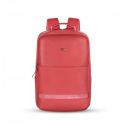 Gear Elevate Faux Leather 20L Water Resistant Anti-Theft Laptop Bag/Backpack with RainCover (Pink)...
