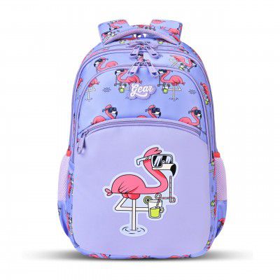 Gear Flamingo 17"/27L Large Water Resistant School Bag 