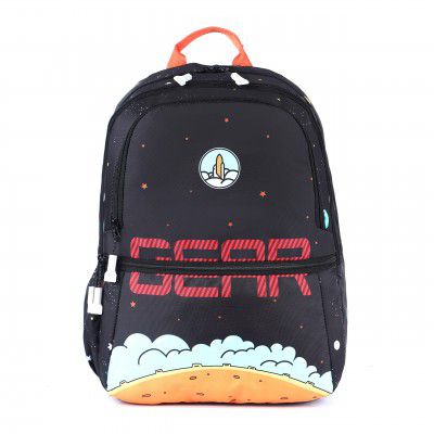 Gear Galaxy Expedition 30 L Water Resistant School Bag (Black)