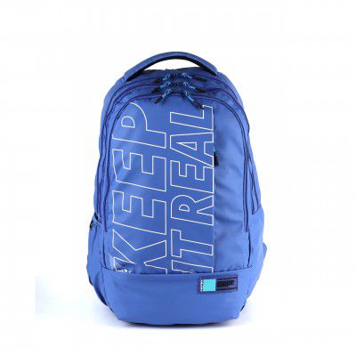 Gear Keep It Real 40L Water Resistant Backpack (Blue-White)