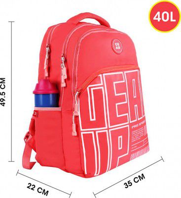 Gear  Large 40 L Laptop Backpack ARISE BACKPACK  (Pink)