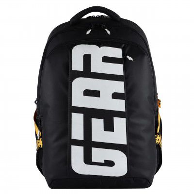 Gear MAXPRO 45L SCHOOL BAG/CASUAL BACKPACK/DAYPACK/COLLEGE BAG FOR BOYS/GIRLS (BLACK-YELLOW)