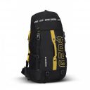 Gear Navigator 55L Extra Large Water Resistant Rucksack/Travel bag/For Men & Women(Black - Yellow)...
