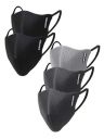Gear OXYMAX G95 Adult Unisex Reusable & Washable 6 Layer NABL Certified Outdoor Protection Face Mask (Pack of 5) Black, Light Grey, Dark Grey...