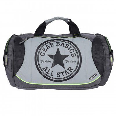Gear Pro 3 Duffel Polyester 46 cms GREY-GREEN Travel Duffle (DUFPRO3000403)