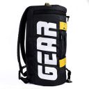Gear Statement Maxis Duffel-cum-Backpack 34 Ltrs Black-Yellow Travel Duffle for Gym, Biking, Sport...