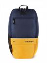 Gear SUPERIOR XL 17L Water Resistant School Bag/Casual Backpack/College Bag for Men/Women (Navy-Yellow)...