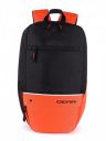 Gear SUPERIOR XL 17L Water Resistant Casual Backpack (Black-Orange)...