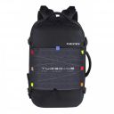 Gear Turbo 45L Large Expandable Water Resistant Antitheft Laptop Bag With Raincover & Trolley Sleeve (Black-White)...