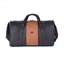 Gear Vintage 26L Faux-Leather Water Resistant Travel Duffle Bag/Gym Bag for Men/Women (Brown)...