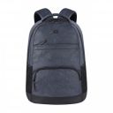 Gear Vintage2 28L Medium Faux Leather Water Resistant Anti Theft Laptop Backpack/Office Backpack for Men/Women - Navy...