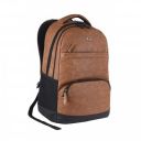 Gear Vintage2 28L Medium Faux Leather Water Resistant Anti Theft Laptop Backpack/Office Backpack for Men/Women (Tan)...