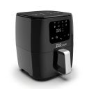 Geek Airocook Aura 5 Litre Digital Air fryer | 4 in 1 Appliance with 8 Preset Menu - Air fry, Grill, Toast, Roast & Bake | Soft Touch panel | Low fat, Oil Free Cooking | Recipe book, 1500W...