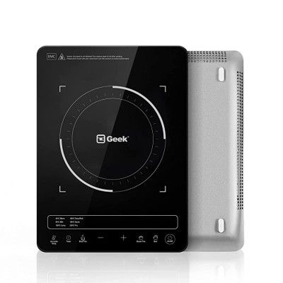 Geek Estufa IC6 2200W Smart Induction Cooktop with 7 Preset Menus Feather Touch Control