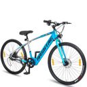 Geekay ETX 26T Hybrid Electric Cycle with Dual Disc Brakes | 2-Year Warranty on Battery & Motor - Electric Blue...