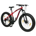 Geekay Geometry ST 26T 21 Speed Shimano Gears with Front Suspension, Dual Disc Brakes Fat Bike...