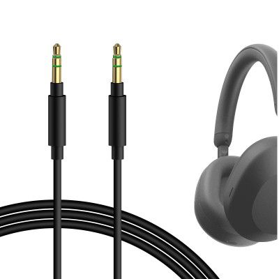 GEEKRIA Audio Cable Compatible with Sony WH-1000XM6/1000XM5/1000XM4, XB920N/XB910N, CH720N, ULT Wear Headphones Cable