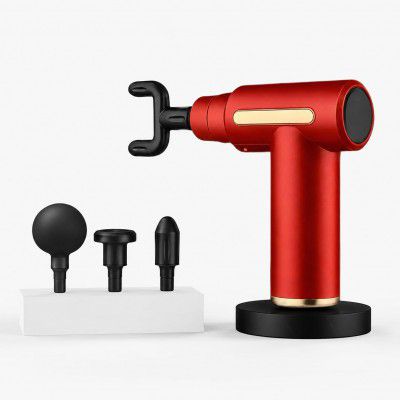 Generic 4 Piece Massage Heads - Pain Relief Simple to use One Button Massage Gun 