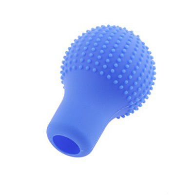 Generic Anti-Scratch Bump Shift Knob Protective Cover Case - Blue