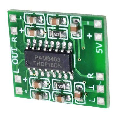 Generic CT-PAM8403 Pam8403 Dc Amplifier Board Class D Usb Power Audio Module, 5v, 3w