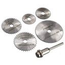 Generic KROST 6Pcs Hss Saw Blades Circular Saw Blades Mandrel Cutter Rotary Tool...