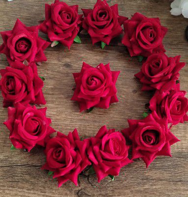 Generic Rose Flower Hair Clip For Hair Styling Hair Clips Pins GirlsOf 6