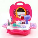 GENEXTONLINE Girls Dream Fashion Beauty makeup Suitcase Vanity Role Play Toy Set of 21 pieces...