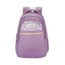 Genie Kira Laptop Backpack in pastel Lavender colour.3 zips...