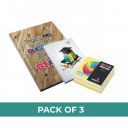 GENIUS - Gravity - TRIO Set - A5 H/C Book,192 PAGES + A6 H/c Book,192 PAGES + 10x10 colour cube,250 PAGES...