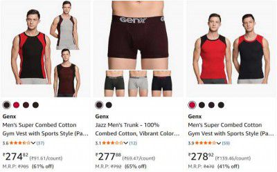 UP TO 65% OFF | GenX Men Brief / Trunk
