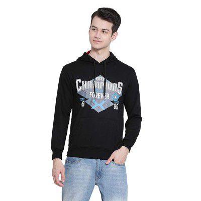 GenX Mens Cotton NEXA Hoodie Sweatshirt