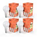 GEO 9W LED Bulb, 6500K White Light – Pack of 4...