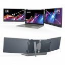 Geonix 14" Tri-Screen Portable Dual Monitor – Foldable 1080p Display Extender ...