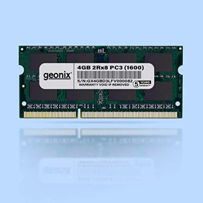 GEONIX 4GB DDR3L 1600 Mhz| Laptop RAM for Standard & Gaming PC (5 Years Warranty)